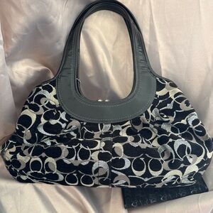 Stylish Black and Gray Women's Bag